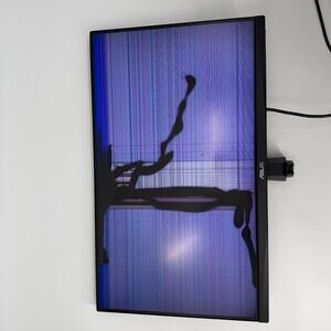 ASUS TUF VG27Q1A 27" 165Hz Gaming Monitor FOR PARTS Broken LCD Power Works